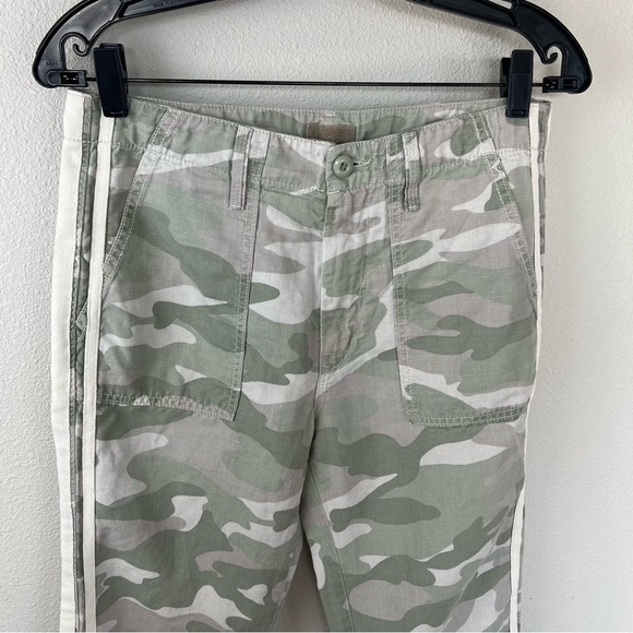MOTHER The Shaker Chop Crop Fray Pant Desert Camo Print Casual Women’s 29 - Picture 3 of 12